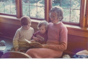reading with granny